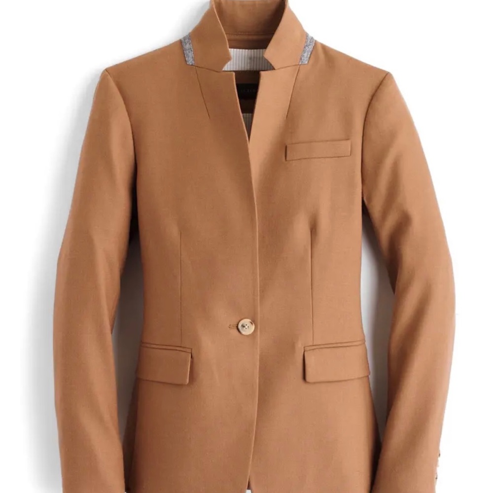 J. Crew Regent Blazer in Wool Flannel